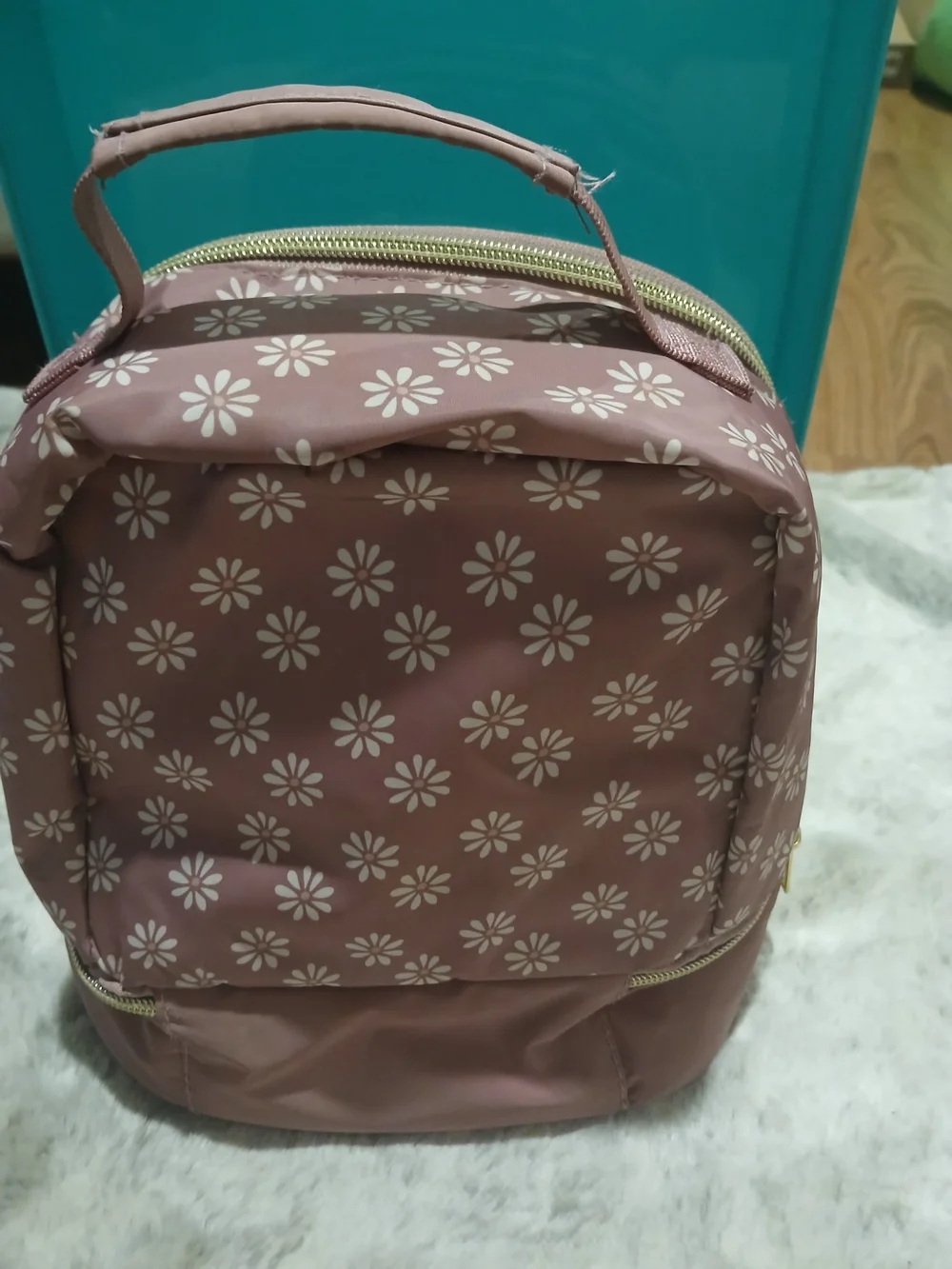 Jessica Simpson Dusty Rose Floral Lunch Backpack
